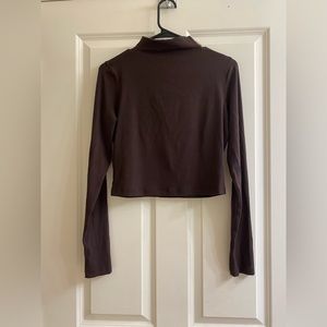 Lululemon All Aligned mock neck French Press